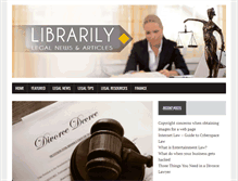 Tablet Screenshot of librarily.com